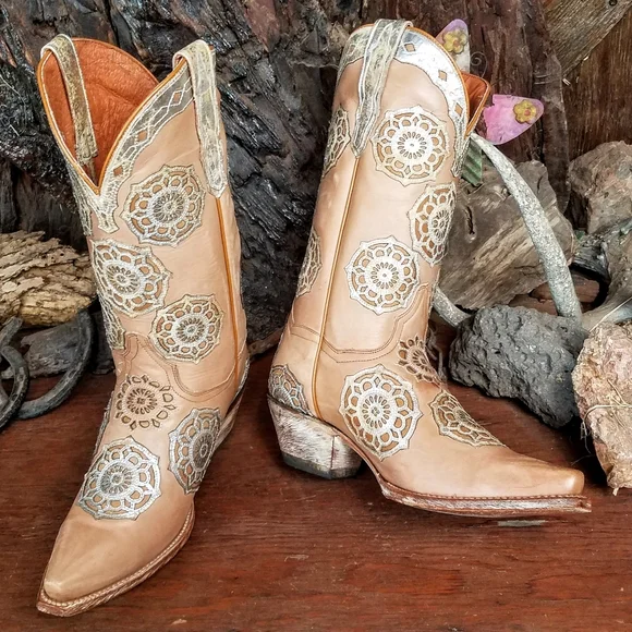 SOLD! Dan Post cowboy boots 7M - Picture 8 of 9